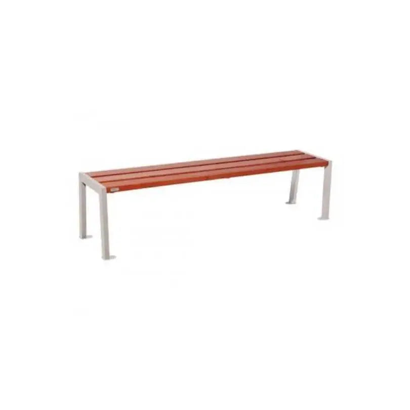 Banquette Silaos acier et bois france collectivités