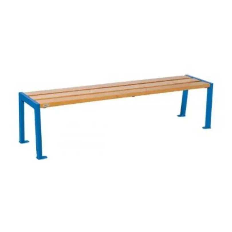 Banquette Silaos acier et bois france collectivités