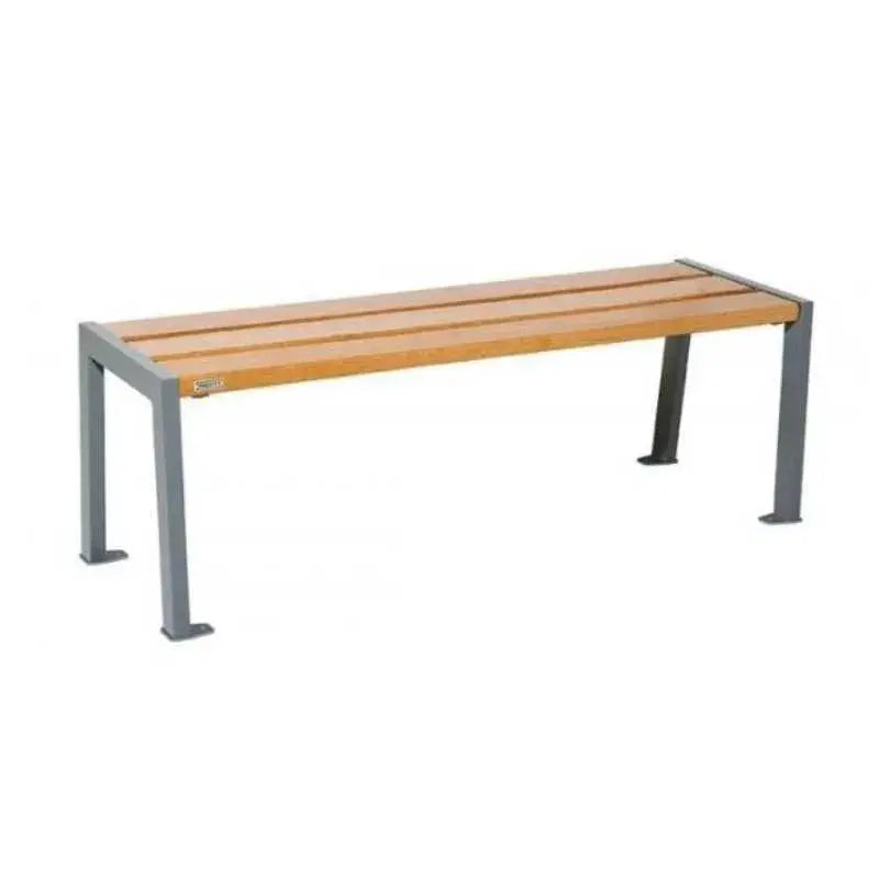 Banquette Silaos acier et bois france collectivités