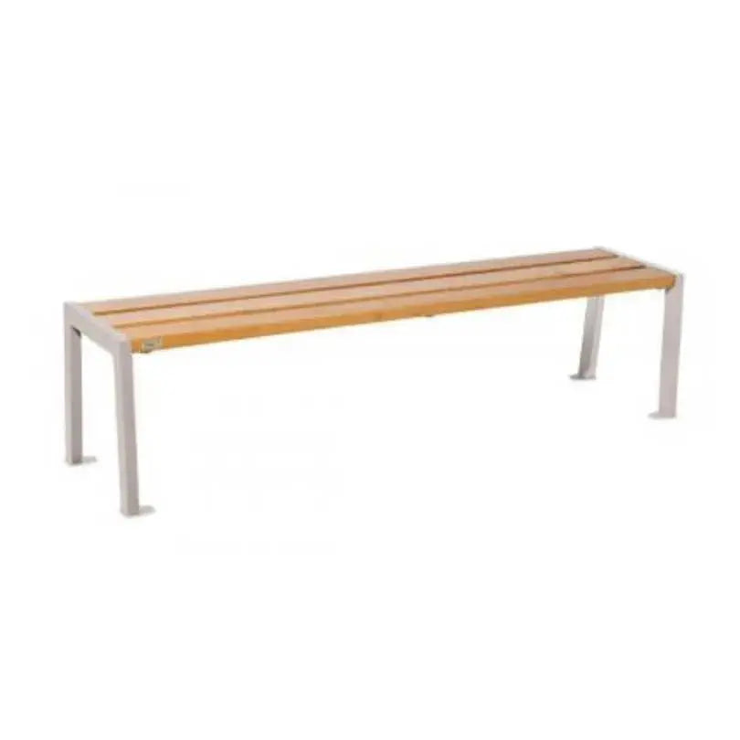 Banquette Silaos acier et bois france collectivités