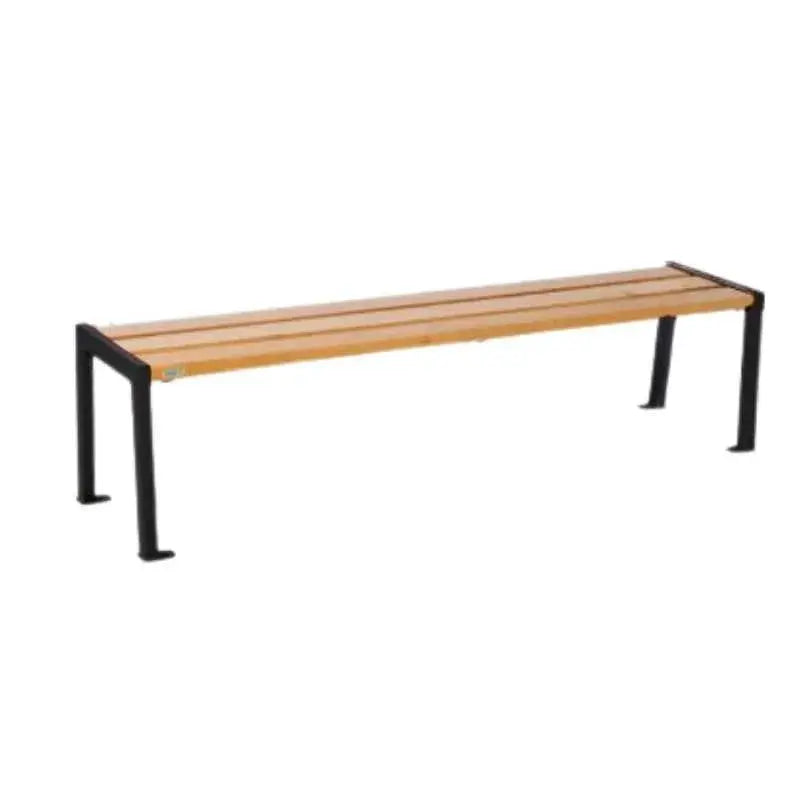 Banquette Silaos acier et bois france collectivités