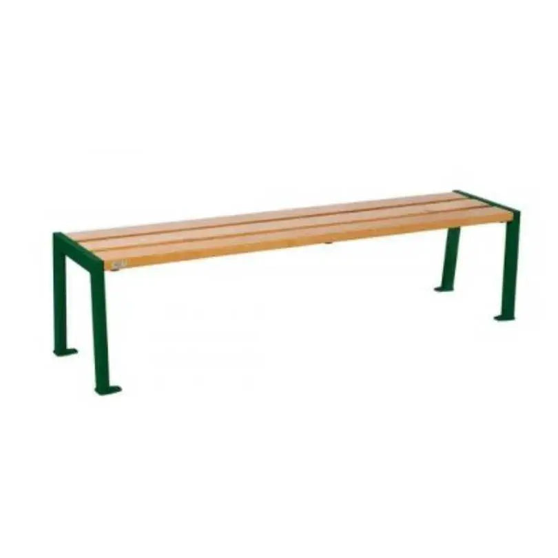 Banquette Silaos acier et bois france collectivités