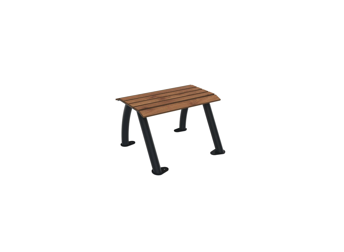 Assise individuelle Sydney lames pin tyrol sur châssis RAL 7016