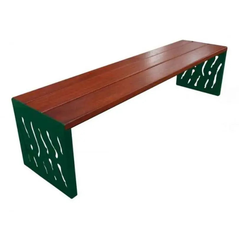 Banquette Venise acier et bois france collectivités