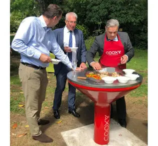 Barbecue électrique en inox - plancha pour espaces collectifs france collectivités