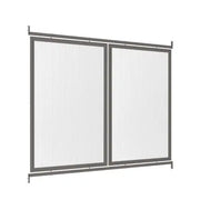 Bardage latéral pour passages couverts Milan & Voûte "M" en polycarbonate - France Collectivités