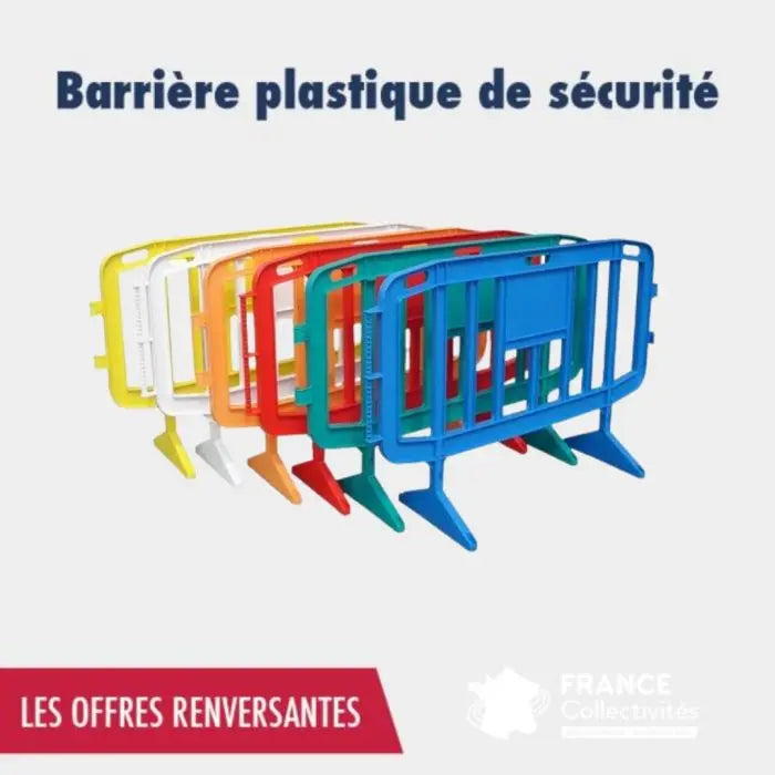 Promo barrière résine couleurs - France Collectivités