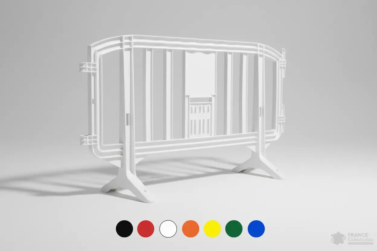 Barrière de sécurité plastique 200 cm MOVIT® 2000 france collectivités