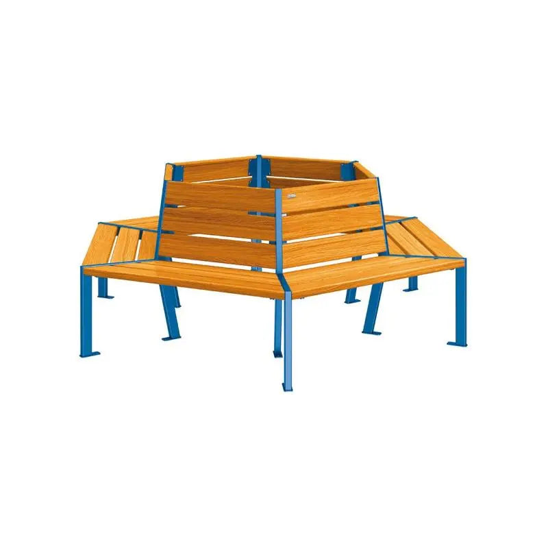 Banc tour d'arbre Silaos