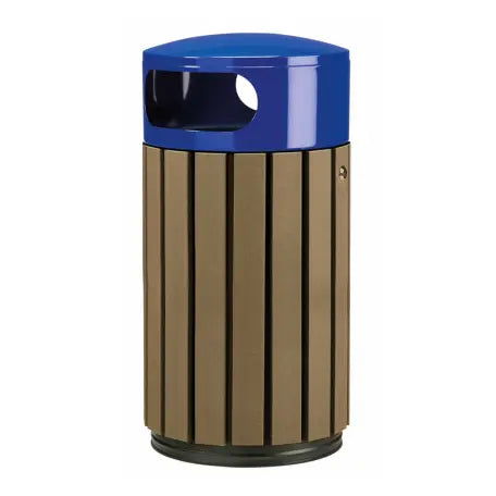 Corbeille zéno etik 40 ou 60 litres bleu et marron