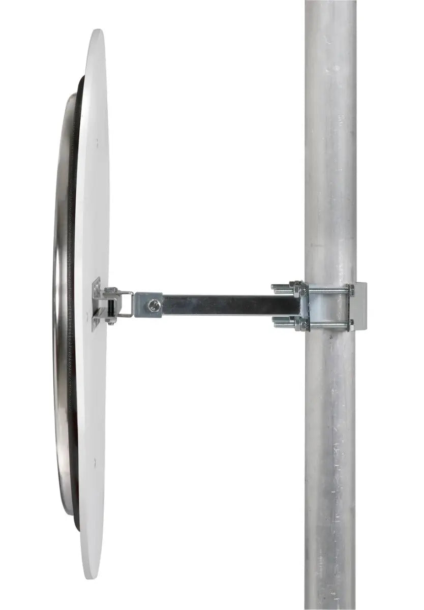 Miroir de circulation industrie et voie privée 90° INOX POLI - France Collectivités