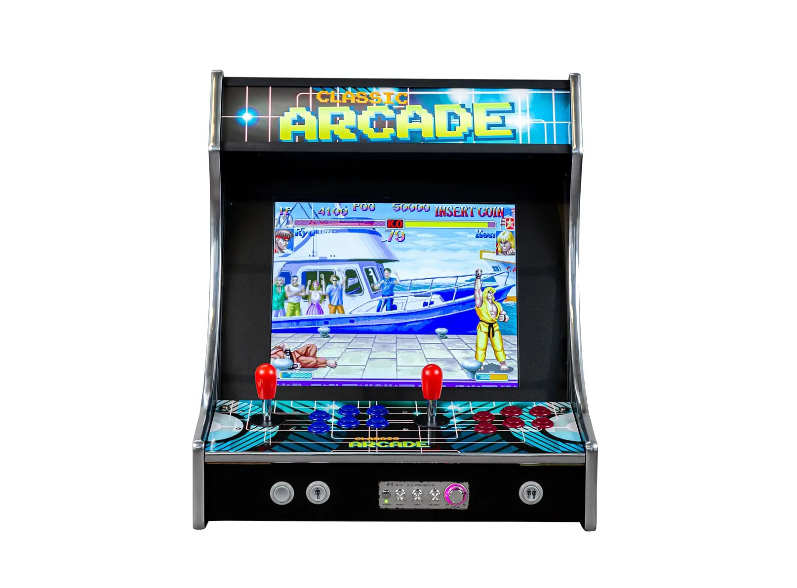 Borne de jeux vidéo arcade 2 joueurs france collectivités