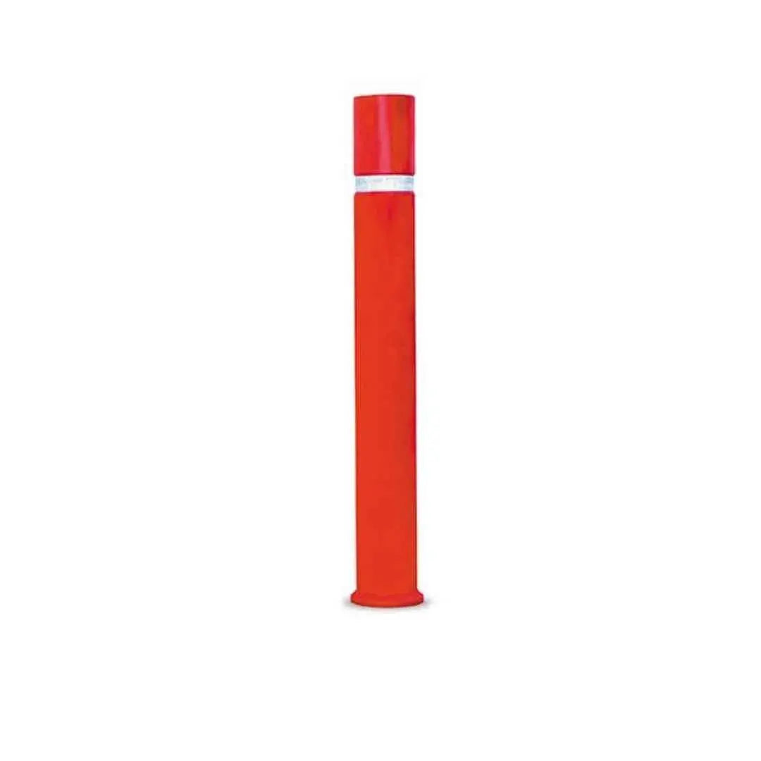 Borne de voirie flexible Ø 100 mm absorbant les chocs des véhicules