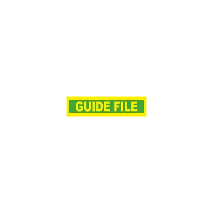 Brassard Guide-file jaune fluo Farmor BRA 9510 GF à lame auto-serrante pour exercices d'évacuation