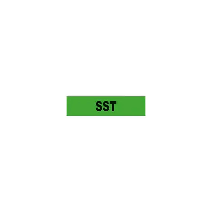 Brassard lame SST vert fluo Farmor BRA 9530 SS pour Sauveteur Secouriste du Travail