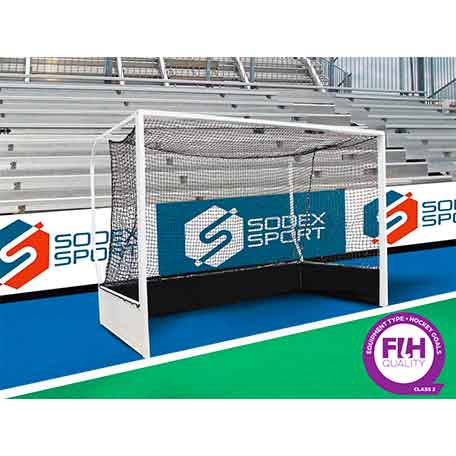 But de Hockey sur gazon en aluminium avec ancrages - classe 2 FIH france collectivités