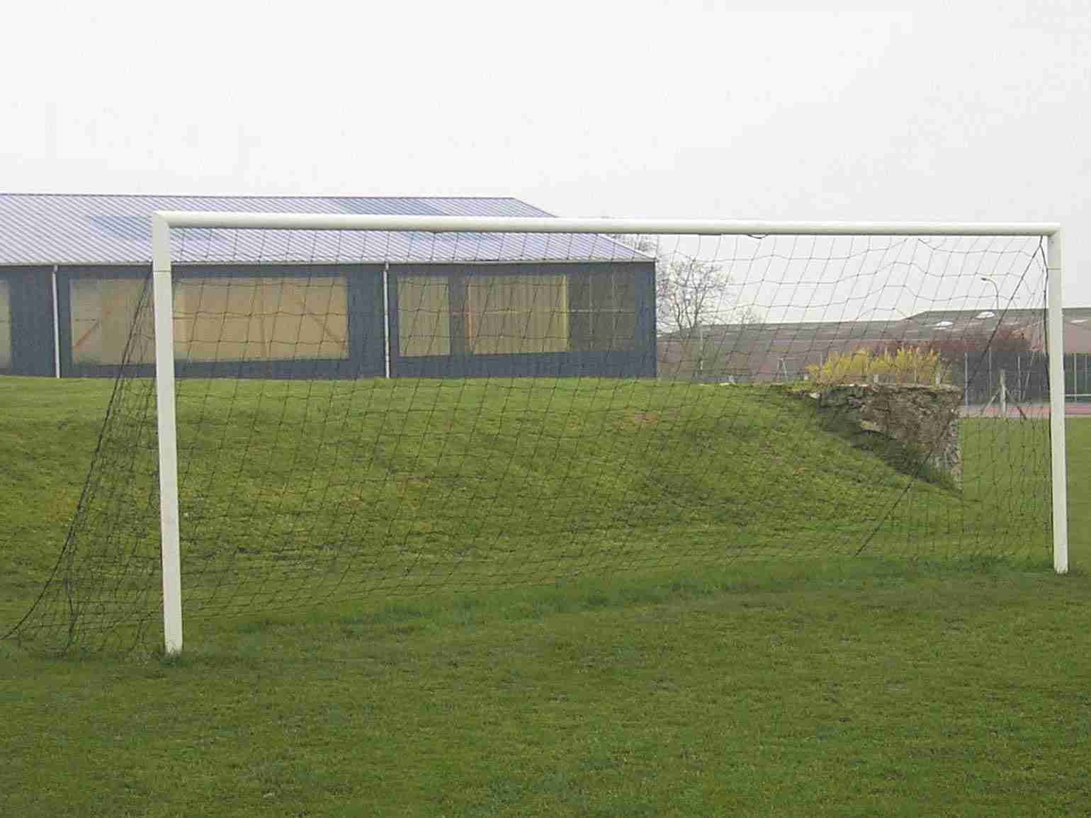 Buts de football à 8 aluminium avec crochets france collectivités