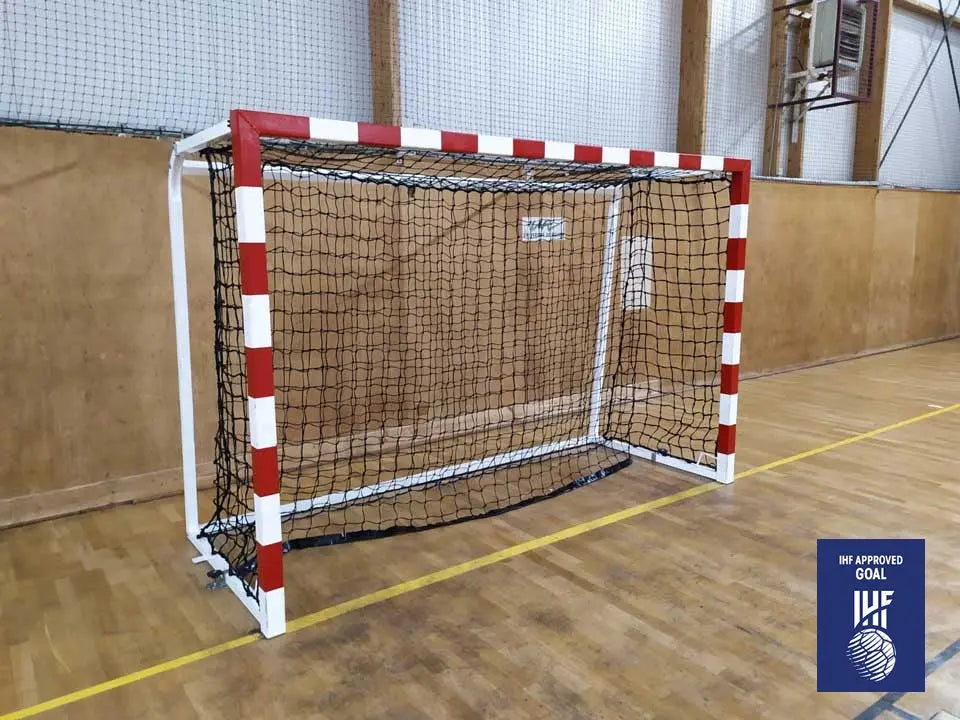 Buts de handball monobloc mobiles 3 × 2 m acier galvanisé, standard ou premium