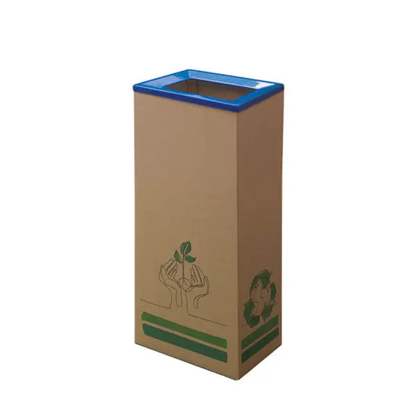 Cadre métallique de couleur pour corbeille de tri en carton Cardbob, Medial International – France Collectivités