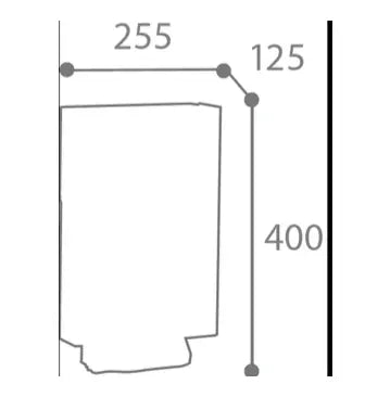 Distributeur essuie-mains 400 feuilles Rossignol