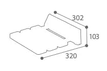 Siège de douche relevable blanc Biska Rossignol