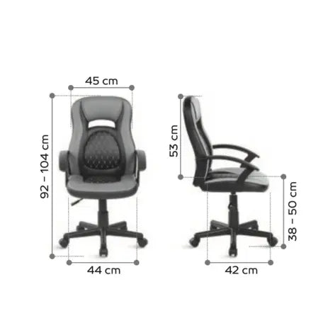 Fauteuil de bureau junior en polyuréthane Pépito france collectivités