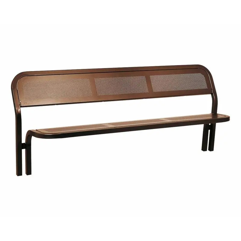 Banc métal conviviale