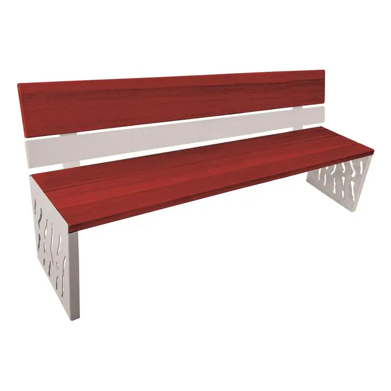 Banc bois et acier Venise