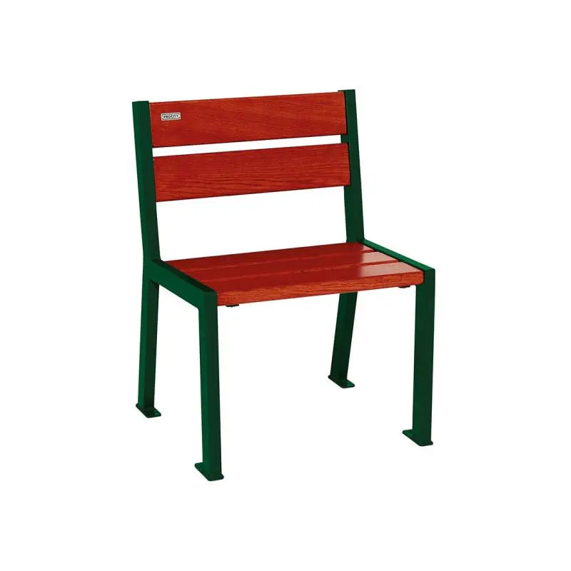 Fauteuil bois et acier Silaos