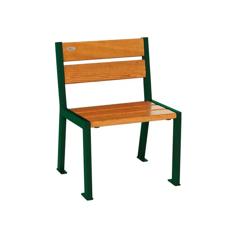 Fauteuil bois et acier Silaos