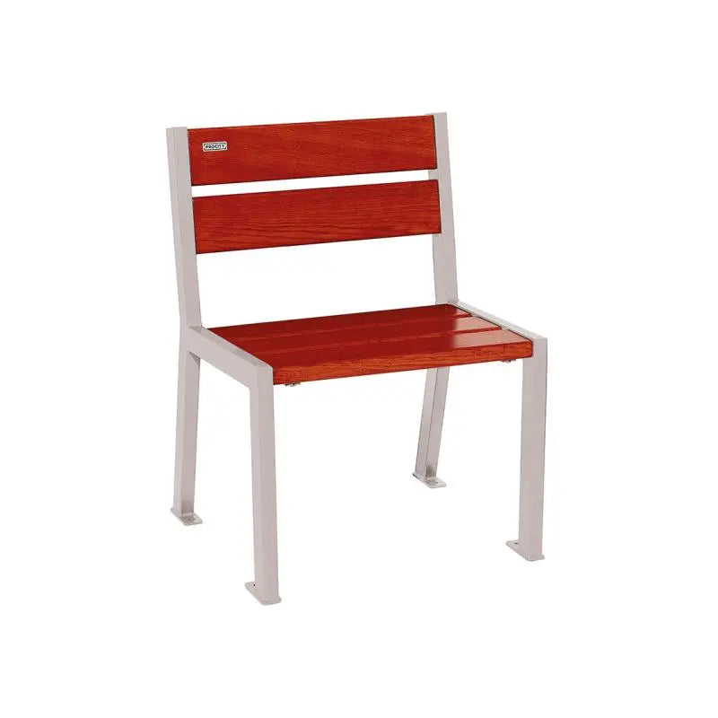 Fauteuil bois et acier Silaos
