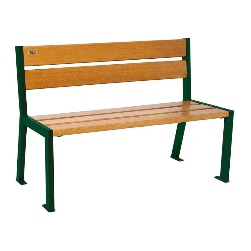 Banc bois et acier Silaos