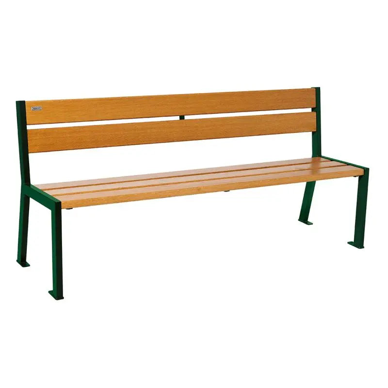 Banc bois et acier Silaos