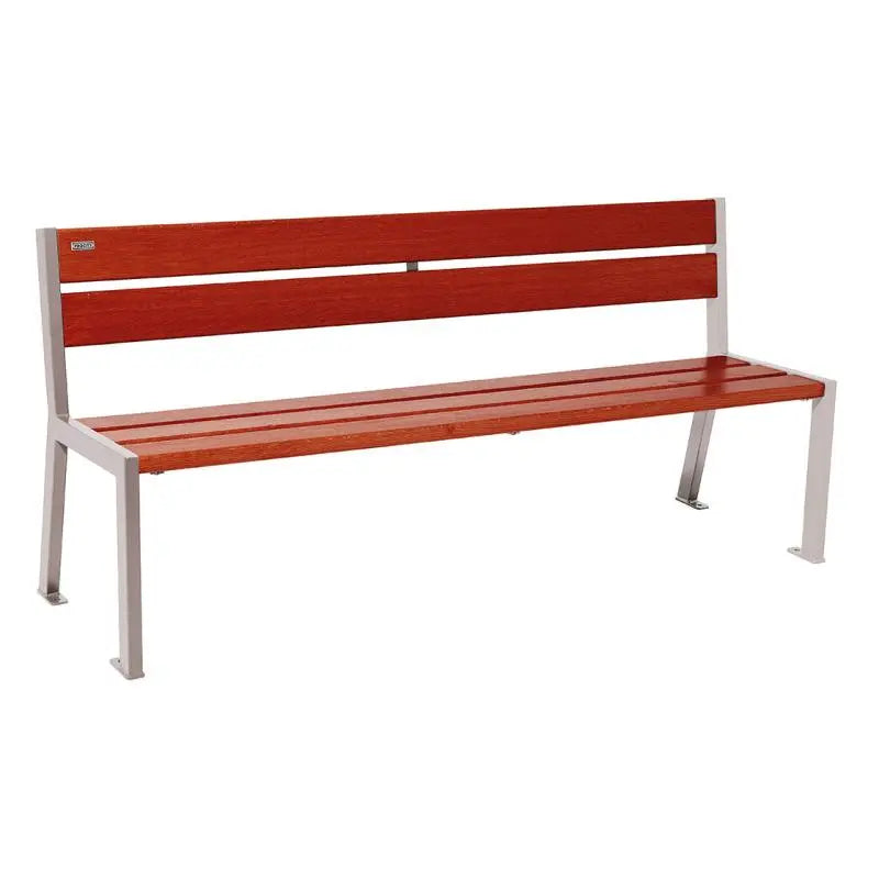 Banc bois et acier Silaos