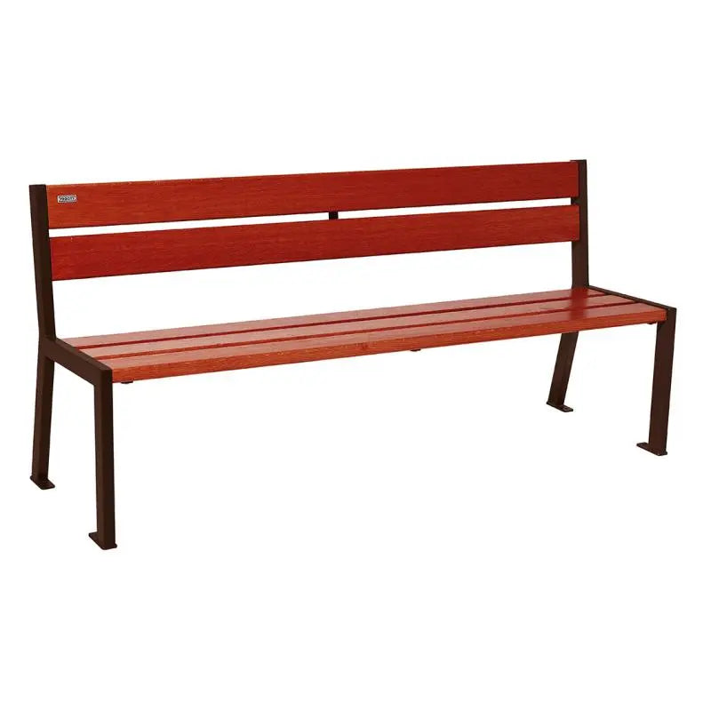 Banc bois et acier Silaos