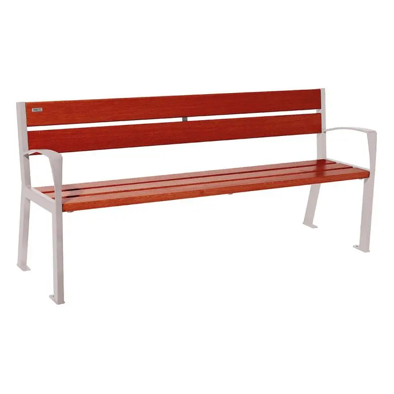 Banc bois et acier Silaos