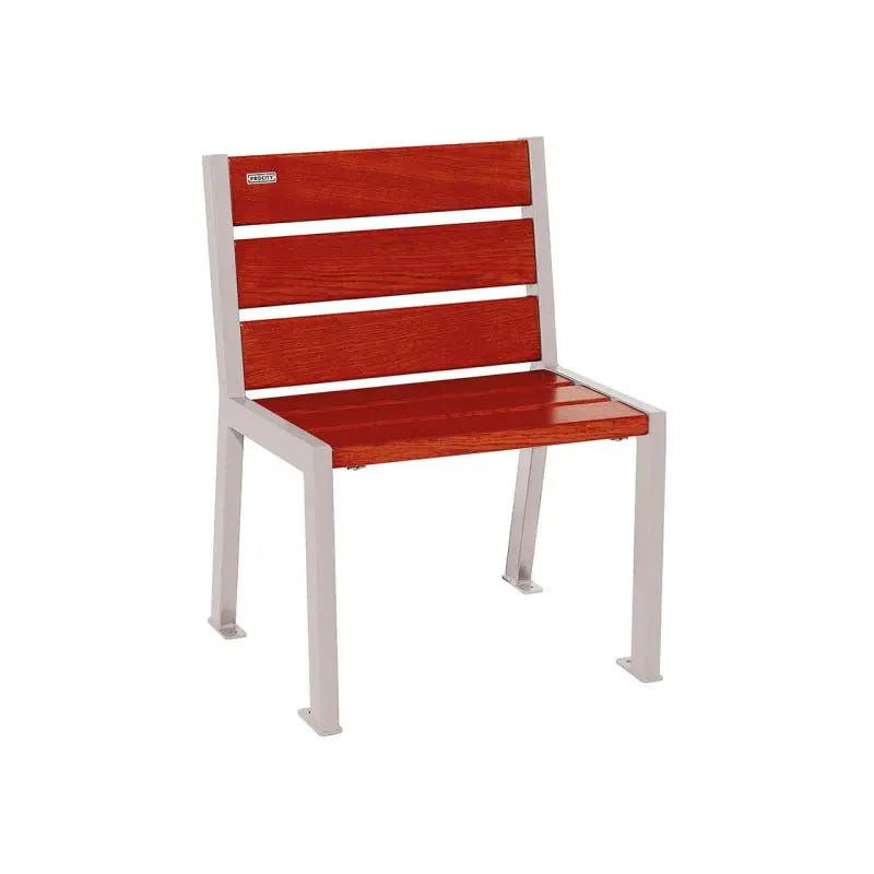 Fauteuil bois et acier Silaos
