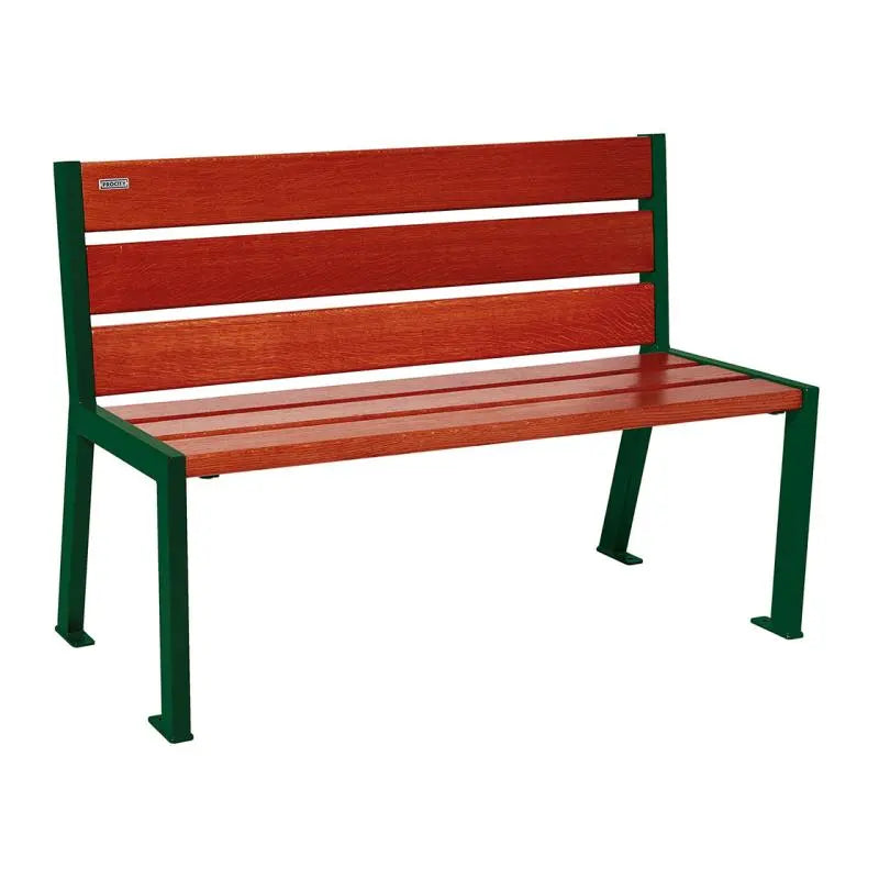 Banc bois et acier Silaos