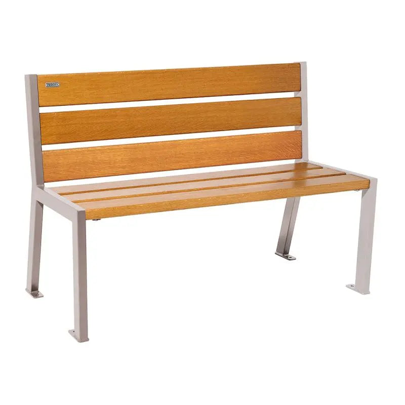 Banc bois et acier Silaos
