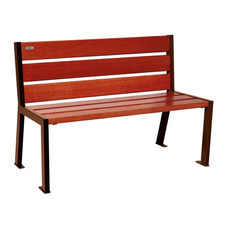 Banc bois et acier Silaos