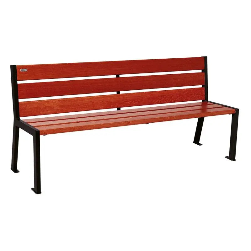 Banc bois et acier Silaos