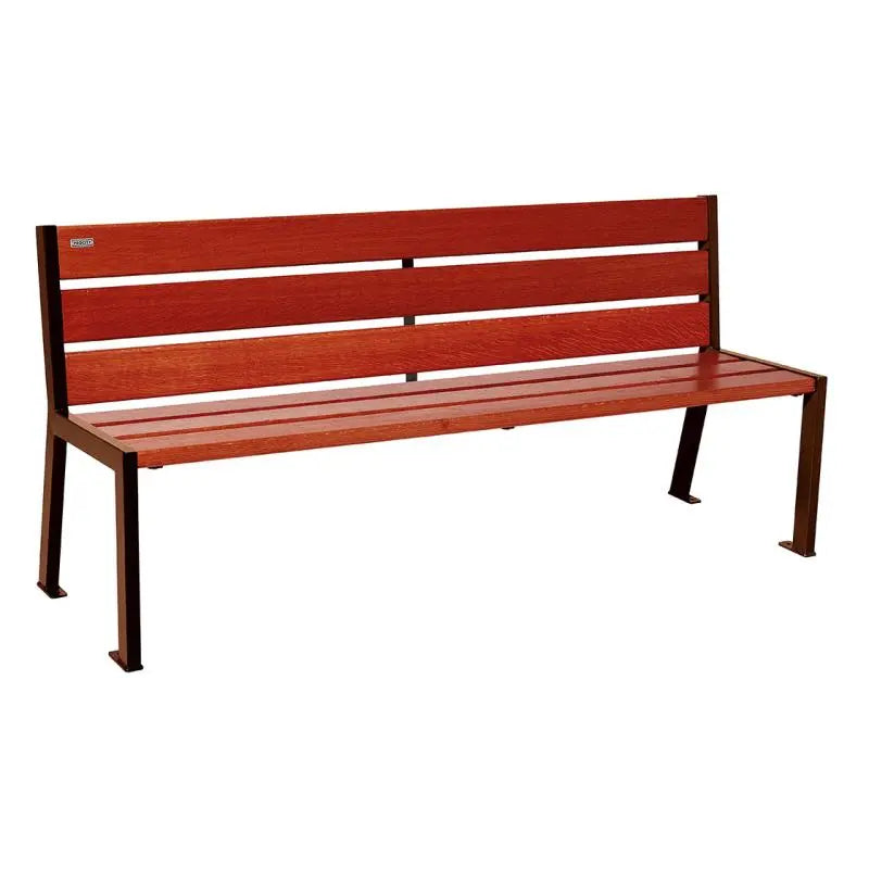 Banc bois et acier Silaos