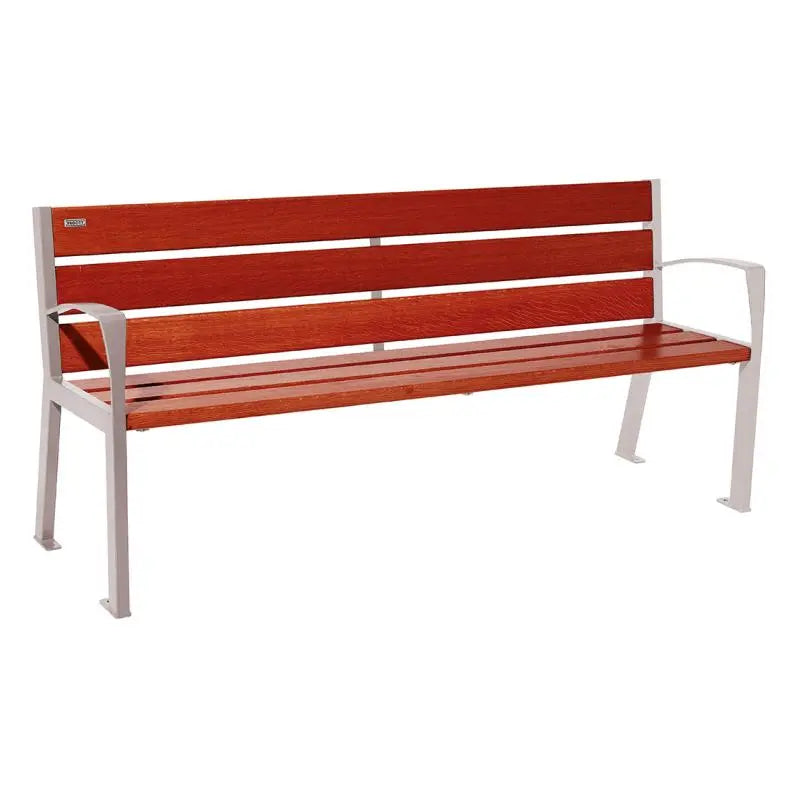 Banc bois et acier Silaos