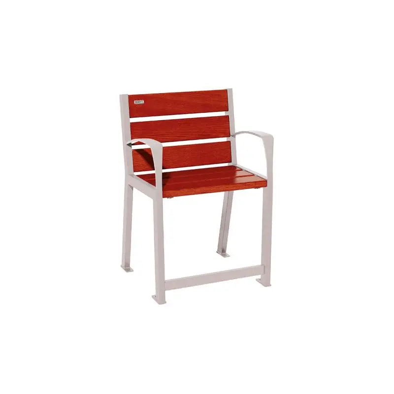 Fauteuil bois et acier Silaos spécial sénior