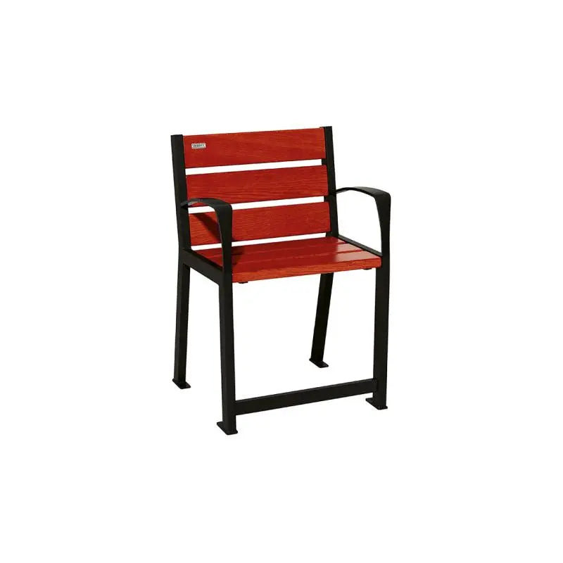 Fauteuil bois et acier Silaos spécial sénior