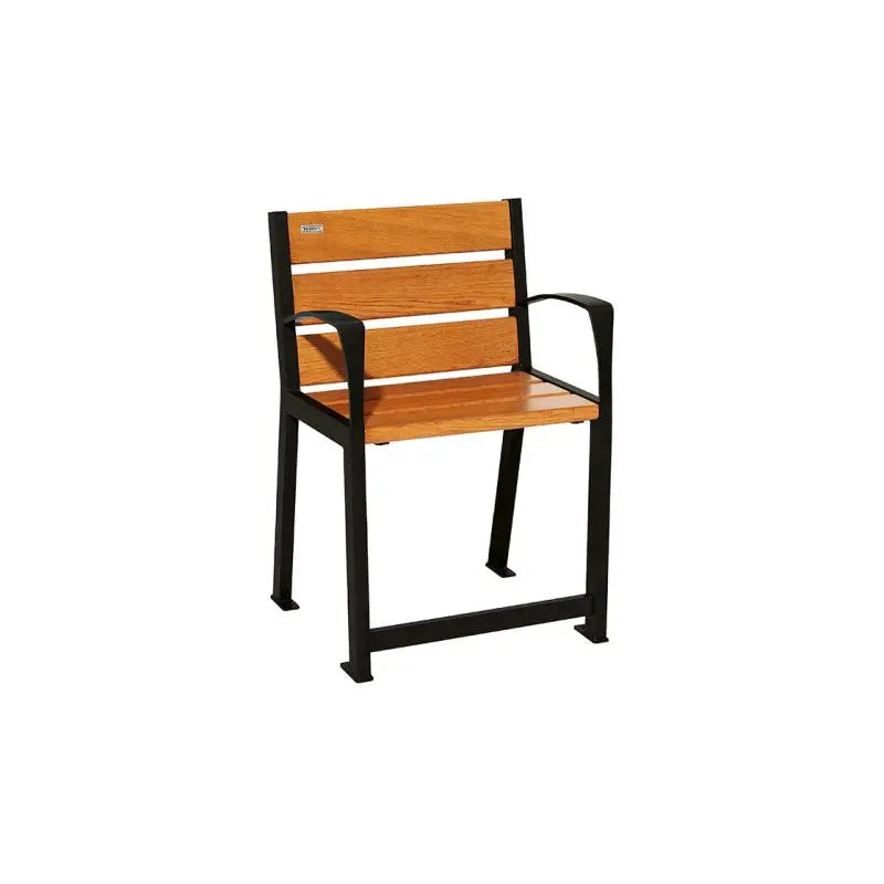 Fauteuil bois et acier Silaos spécial sénior