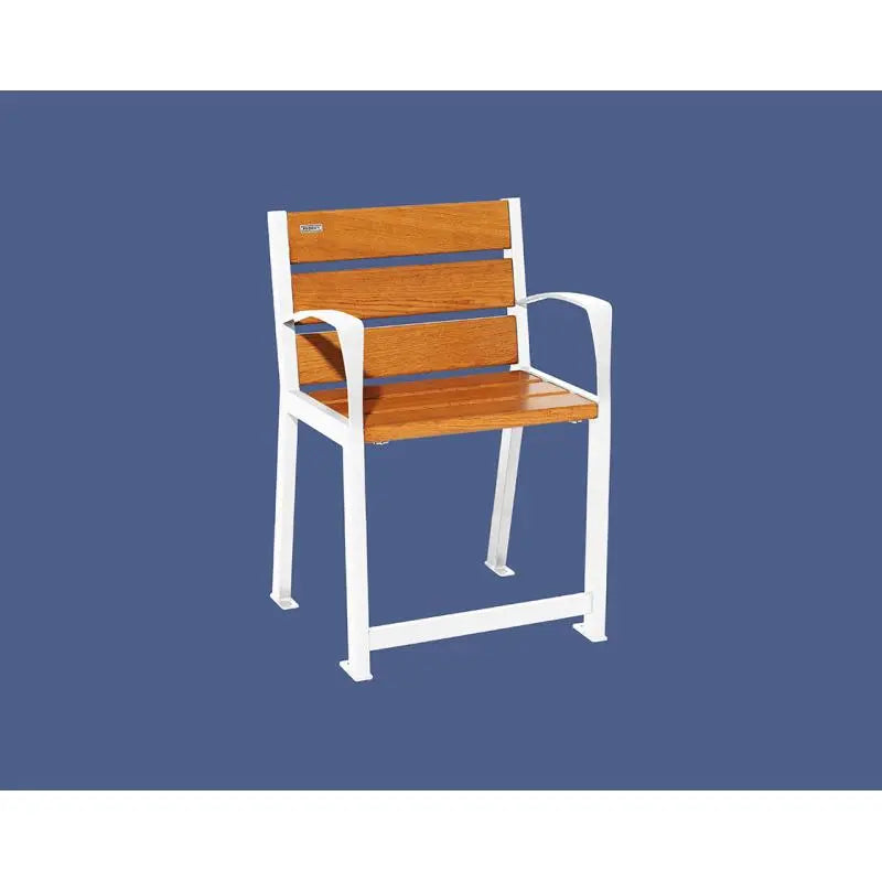 Fauteuil bois et acier Silaos spécial sénior