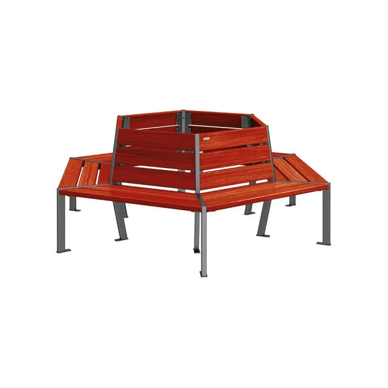 Banc tour d'arbre Silaos