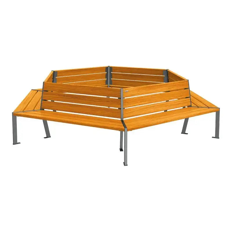 Banc tour d'arbre Silaos