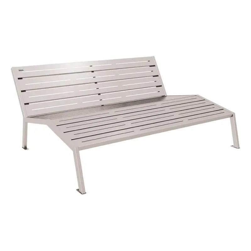 Chaise longue acier Silaos